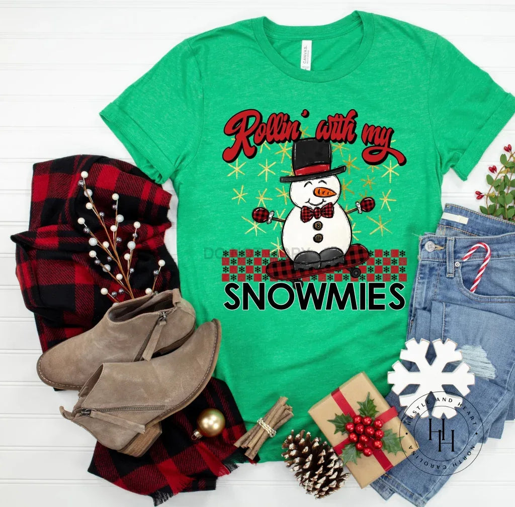 Rolling with my snowmies Graphic Tee