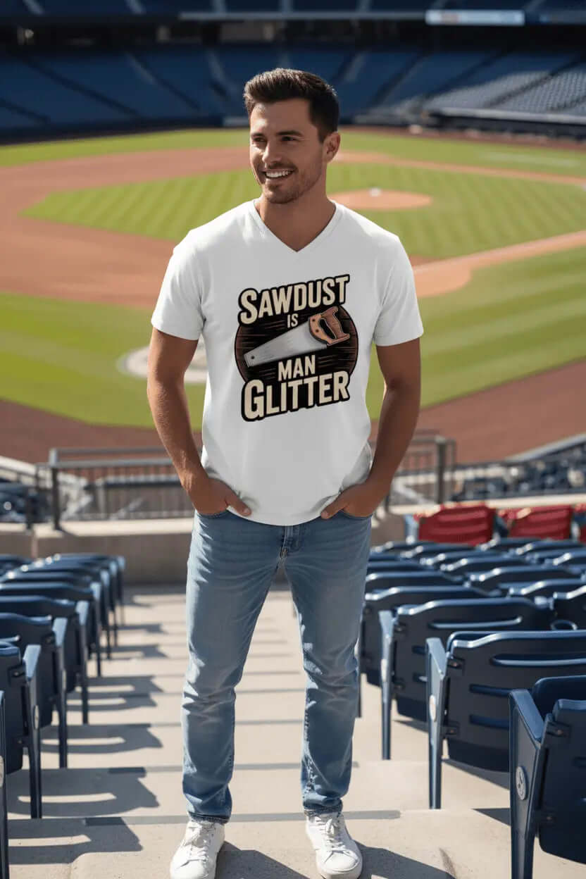 Sawdust Short Sleeve Shirt- Essential Mens Tee