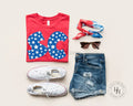 SC Retro Distressed Star Graphic Tee