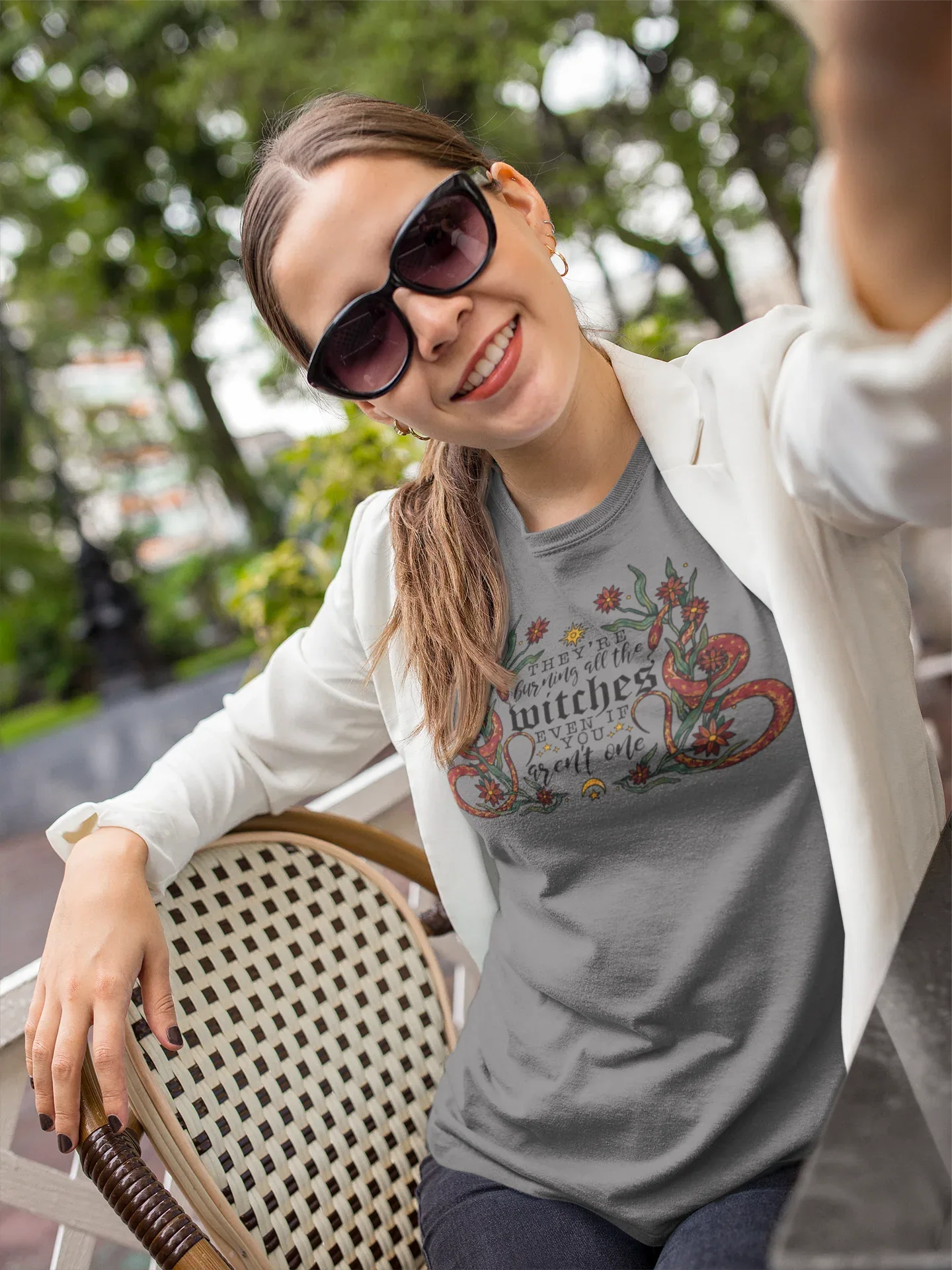 They're Burning All the Witches Even If You Aren't One Graphic Tee