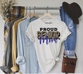 Senior Mom Royal Graphic Tee