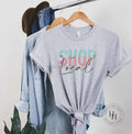 Shop Local Faux Glitter Graphic Tee