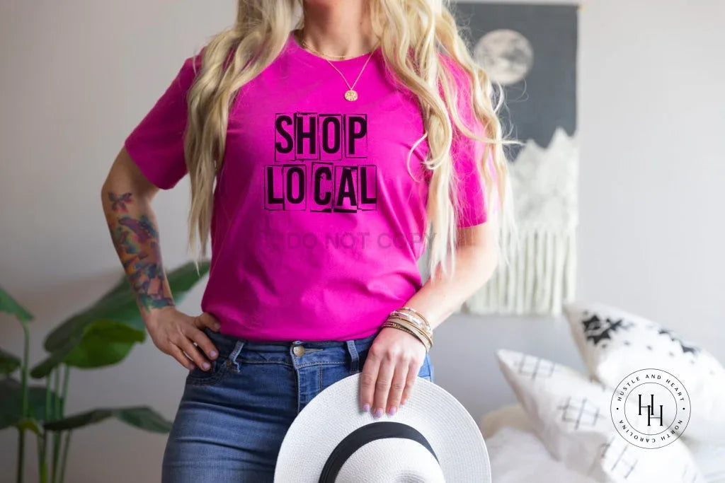 Shop Local Graphic Tee