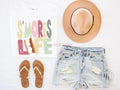 S’mores Life Lightning Bolt Graphic Tee