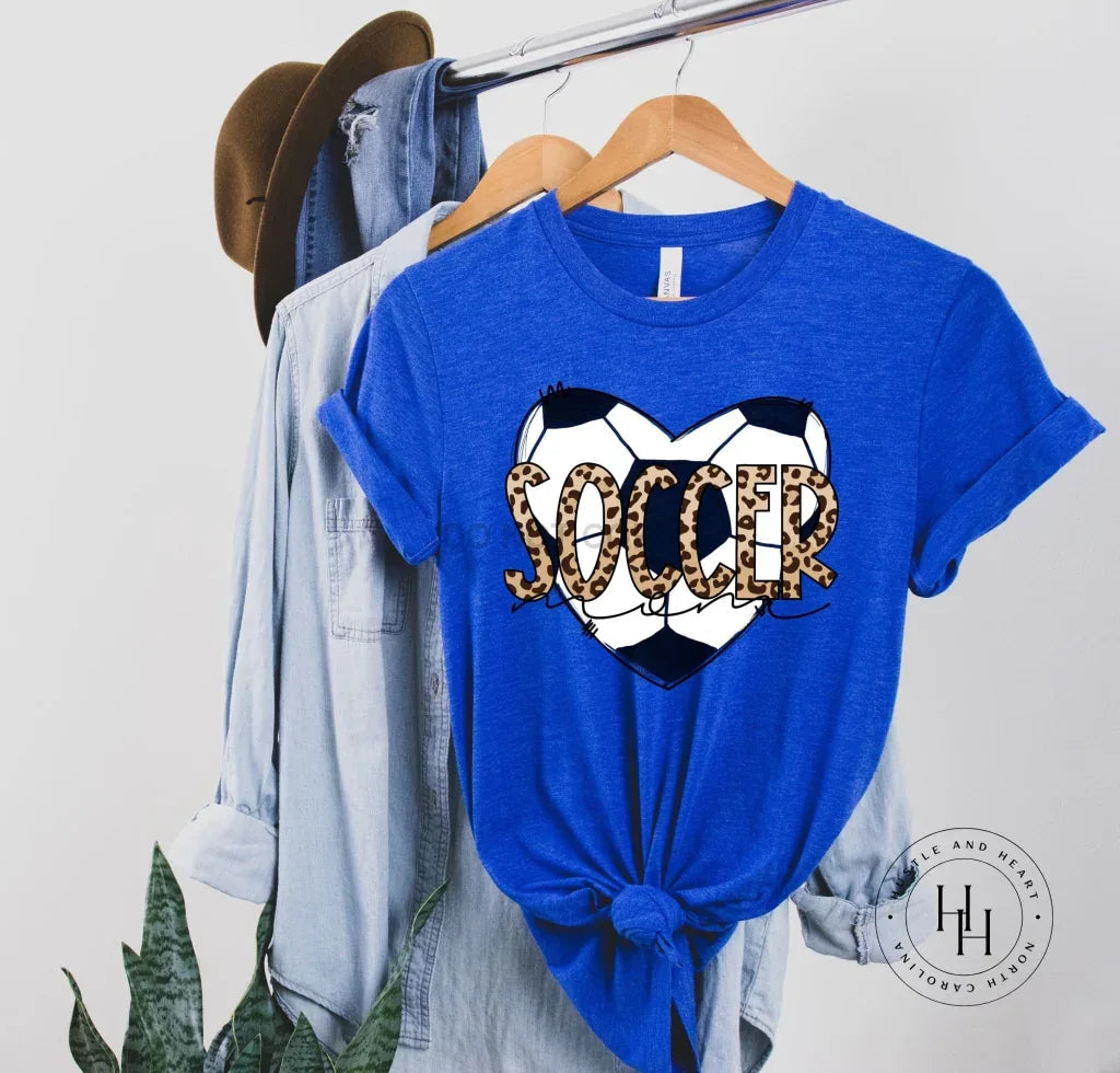 Soccer Mom Leopard Graphic Tee