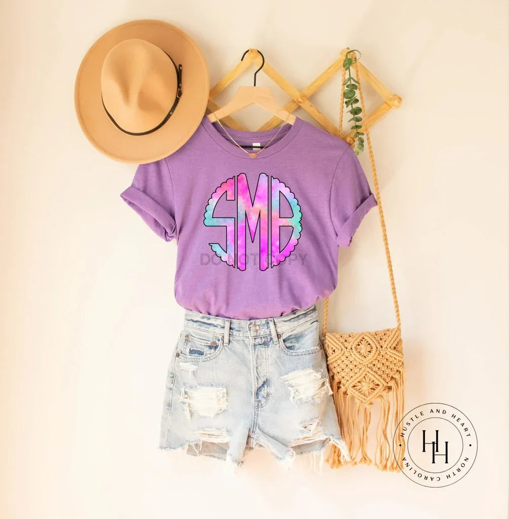 Spring Monogram Graphic Tee
