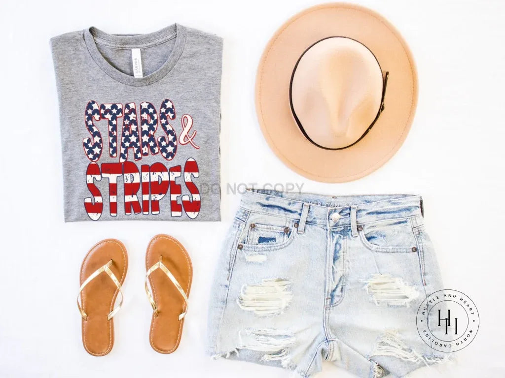 Stars And Stripes Graphic Tee