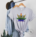 Stoned & Proud Leaf 420 Pride Graphic Tee