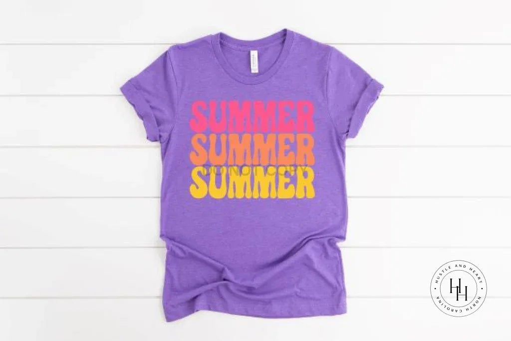 Summer Repeating Graphic Tee
