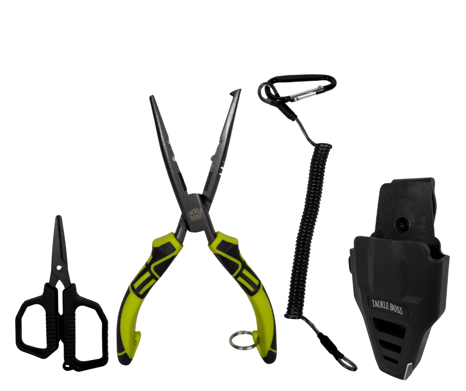Tackle Boss 4 pcs Outlaw Fishing Plier Set