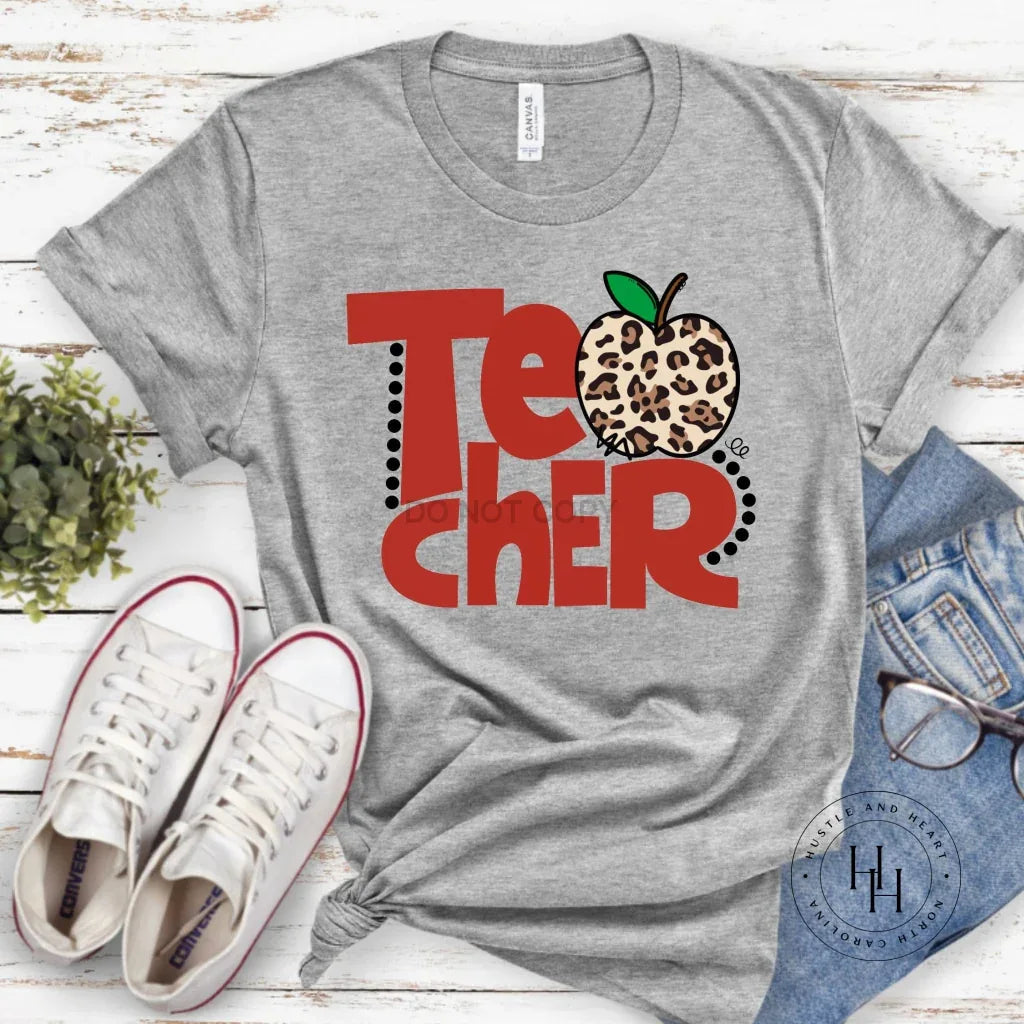 Teacher Apple Graphic Tee