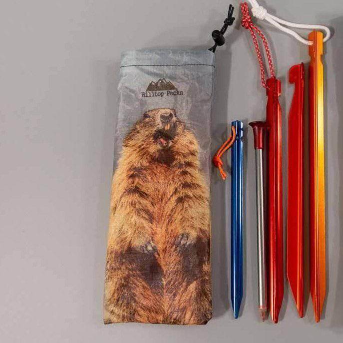 Ultralight Tent Stake Bag Funny Prints