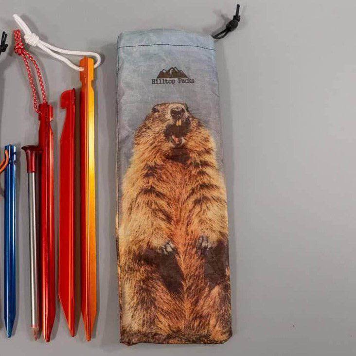 Ultralight Tent Stake Bag Funny Prints