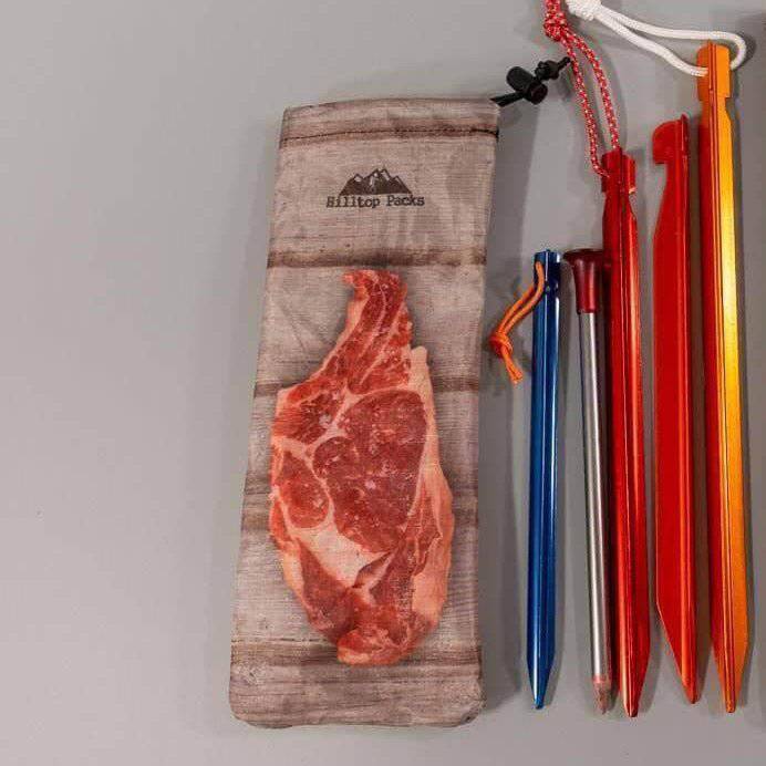 Ultralight Tent Stake Bag Funny Prints
