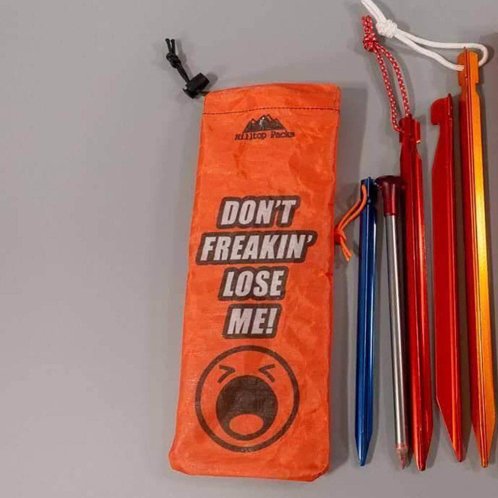 Ultralight Tent Stake Bag Funny Prints