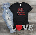 Thick Thighs Valentine Vibes Graphic Tee