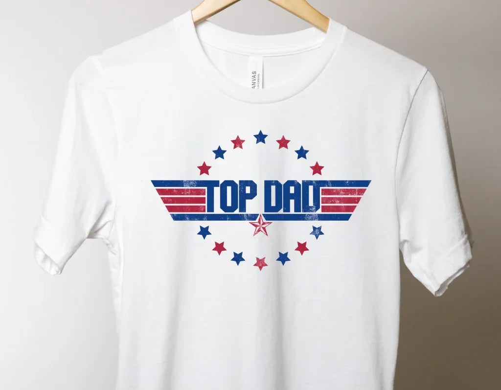 Top Dad Graphic Tee