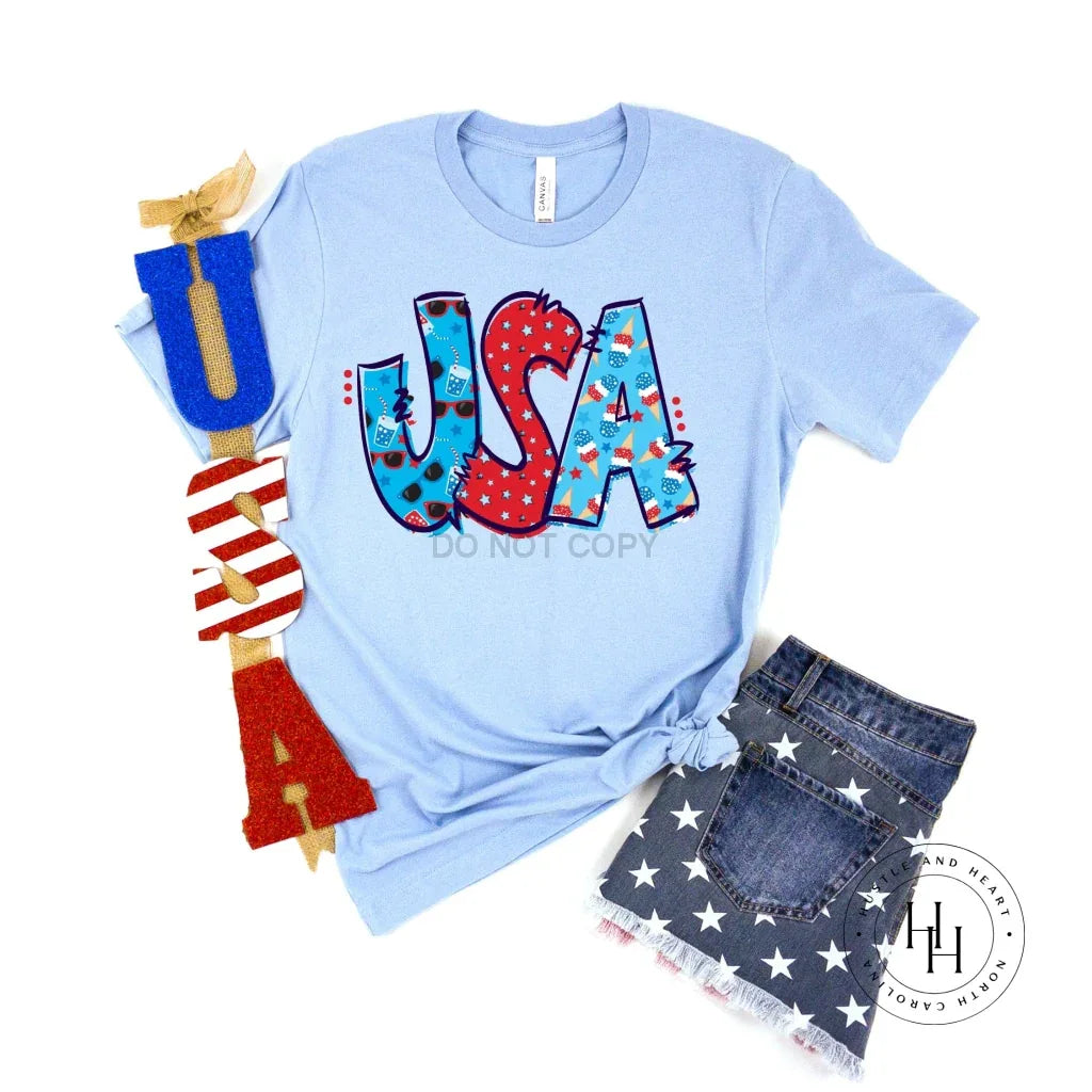 USA Bubble Graphic Tee