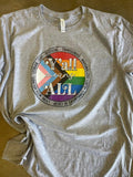Y'all Means All Pride Graphic Tee