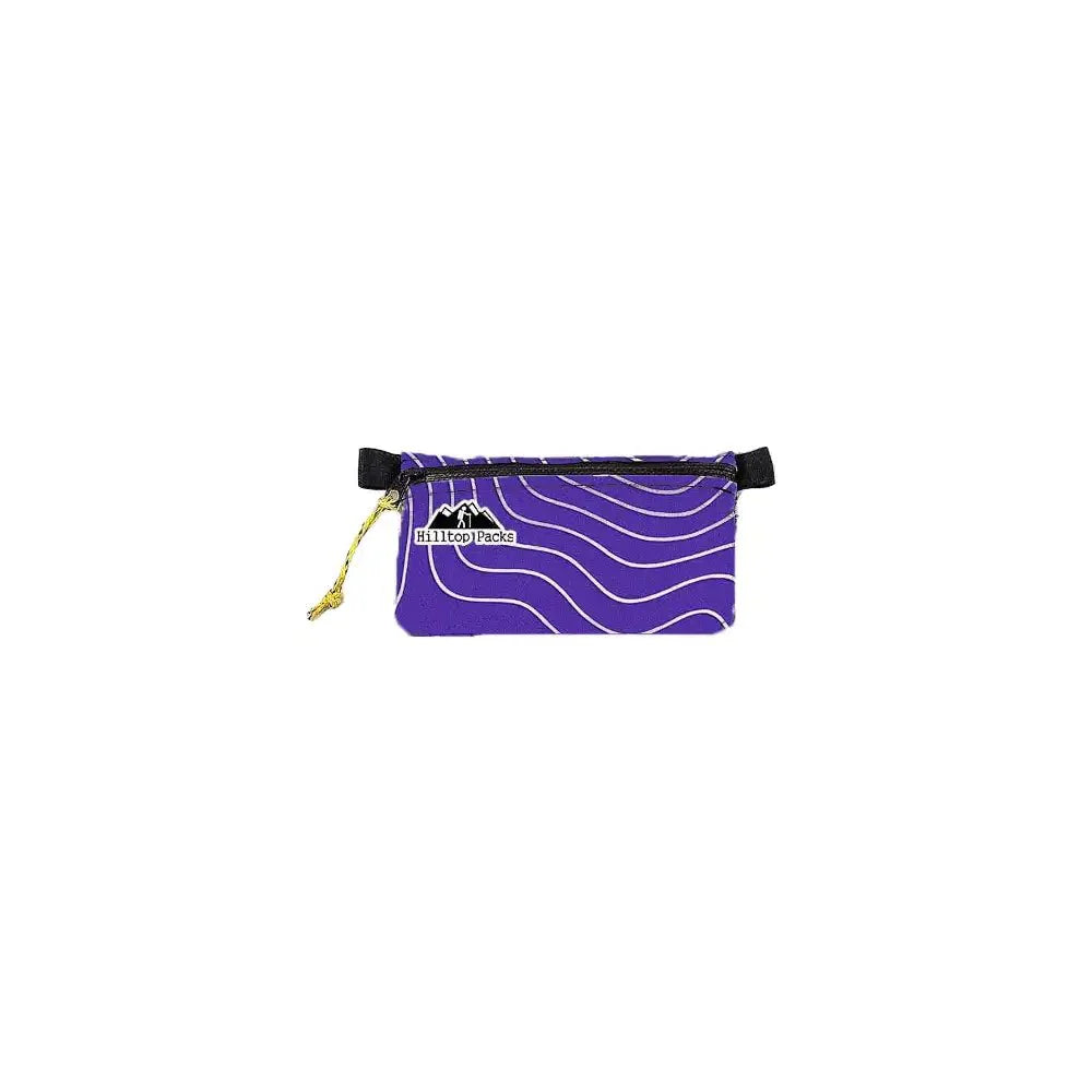 Ultralight Zipper Pouch (Topo Pattern D50T Fabric)